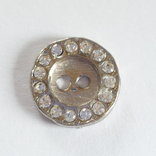 4165 Knopfe mit Swarovski Kristallen 13mm