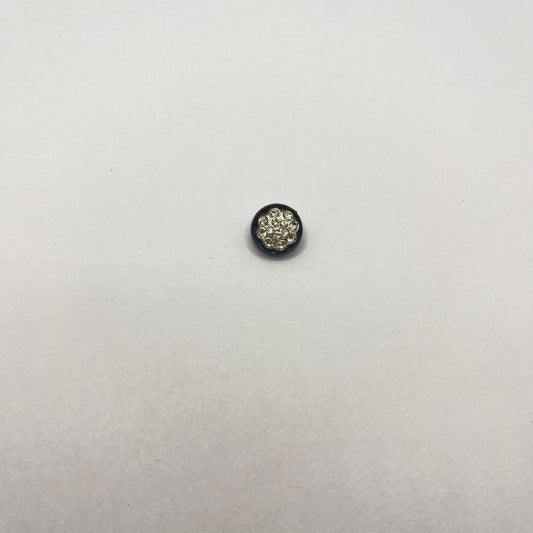 4454 Vintage Kunststoff Swarovski Kristallen Knöpfe 13mm