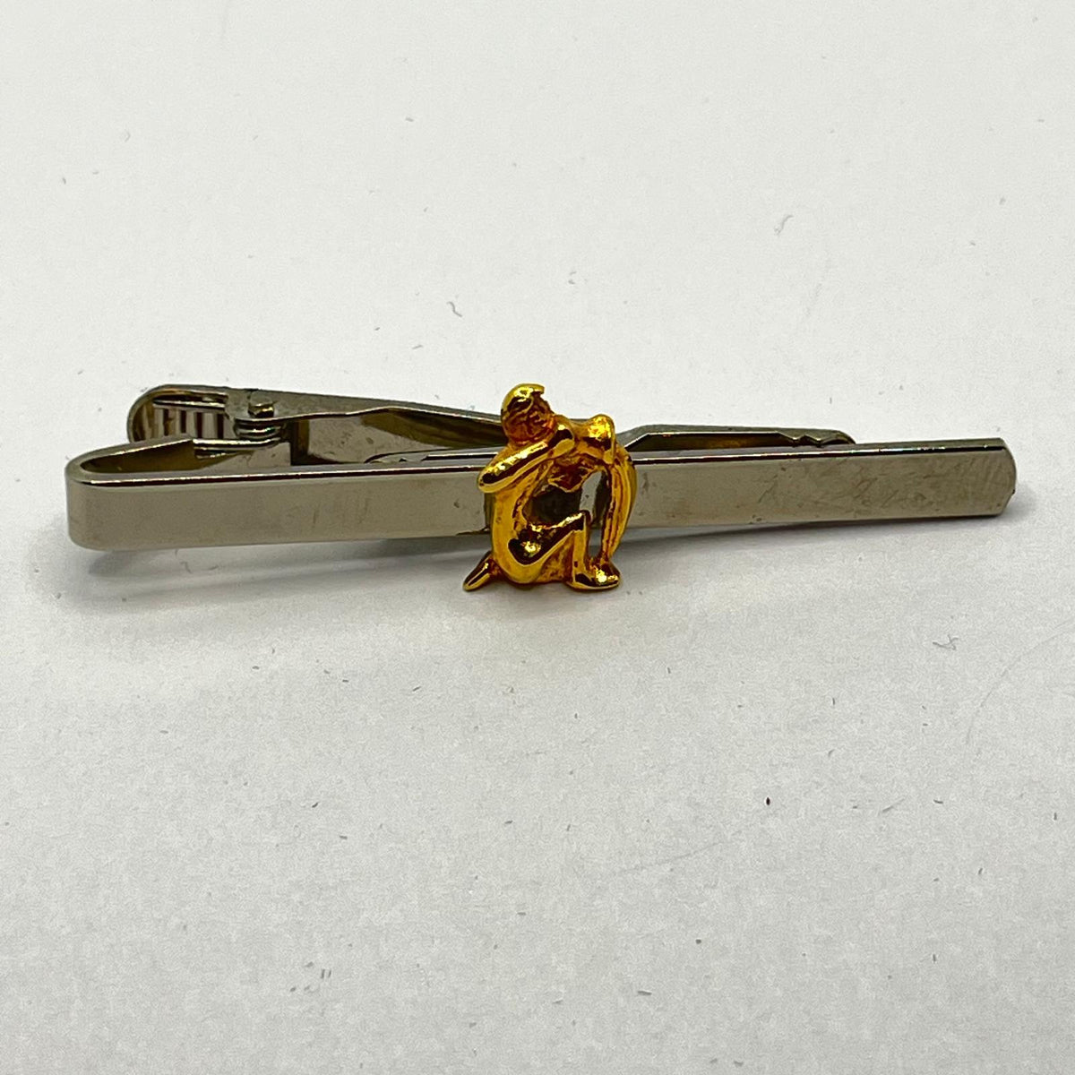 5889 Vintage Kravattenklammer Sternzeichen Wassermann 60mm