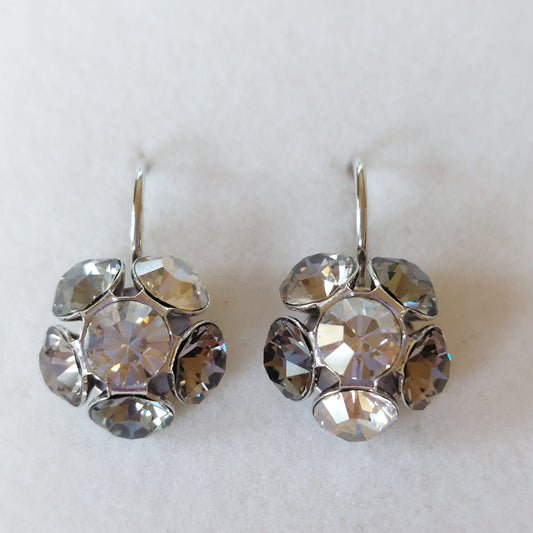 3850 Vintage Earring mit Swarovski Crystals