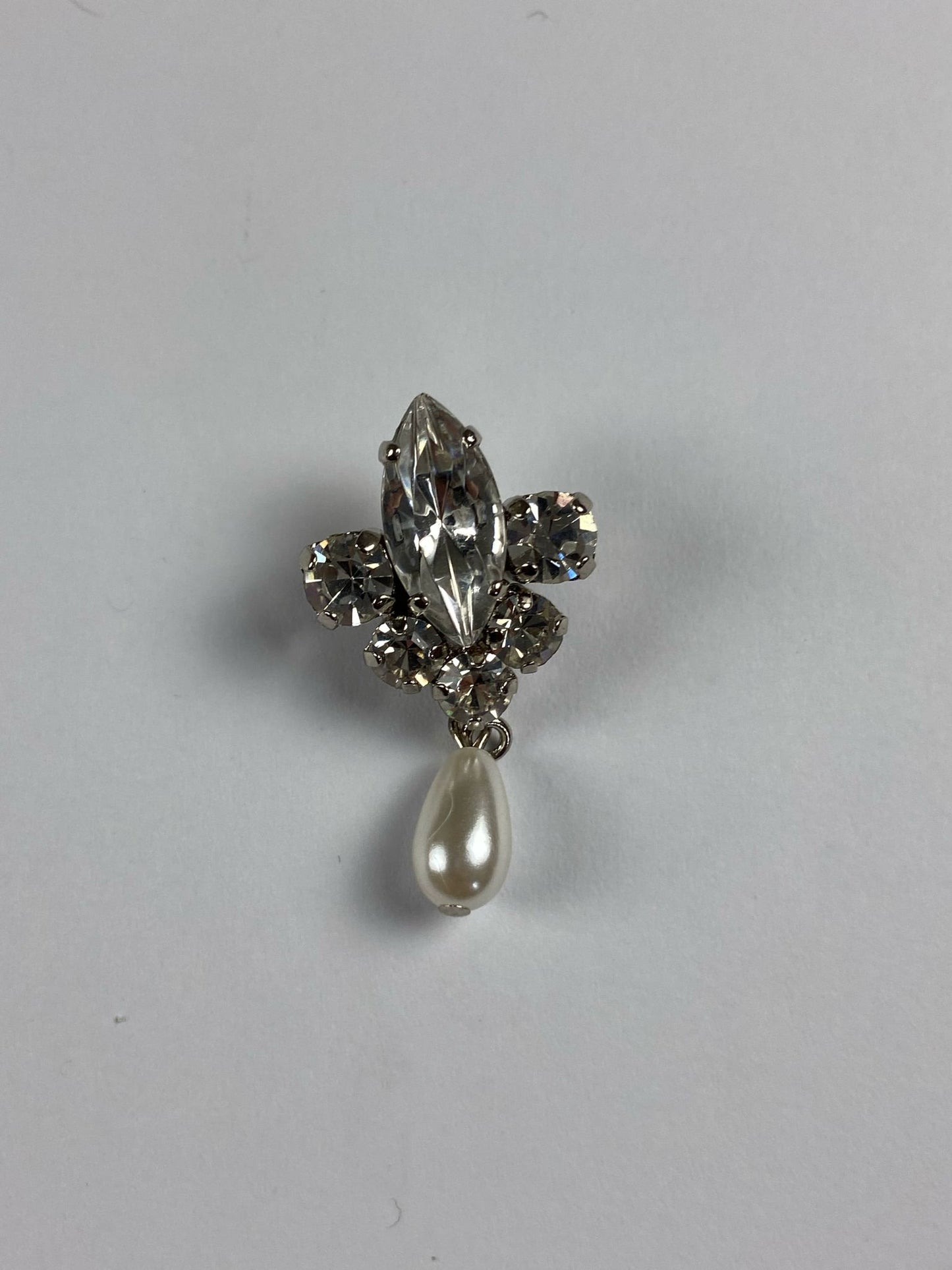 8754 Vintage Swarovski Kristallen Brosche 43mm