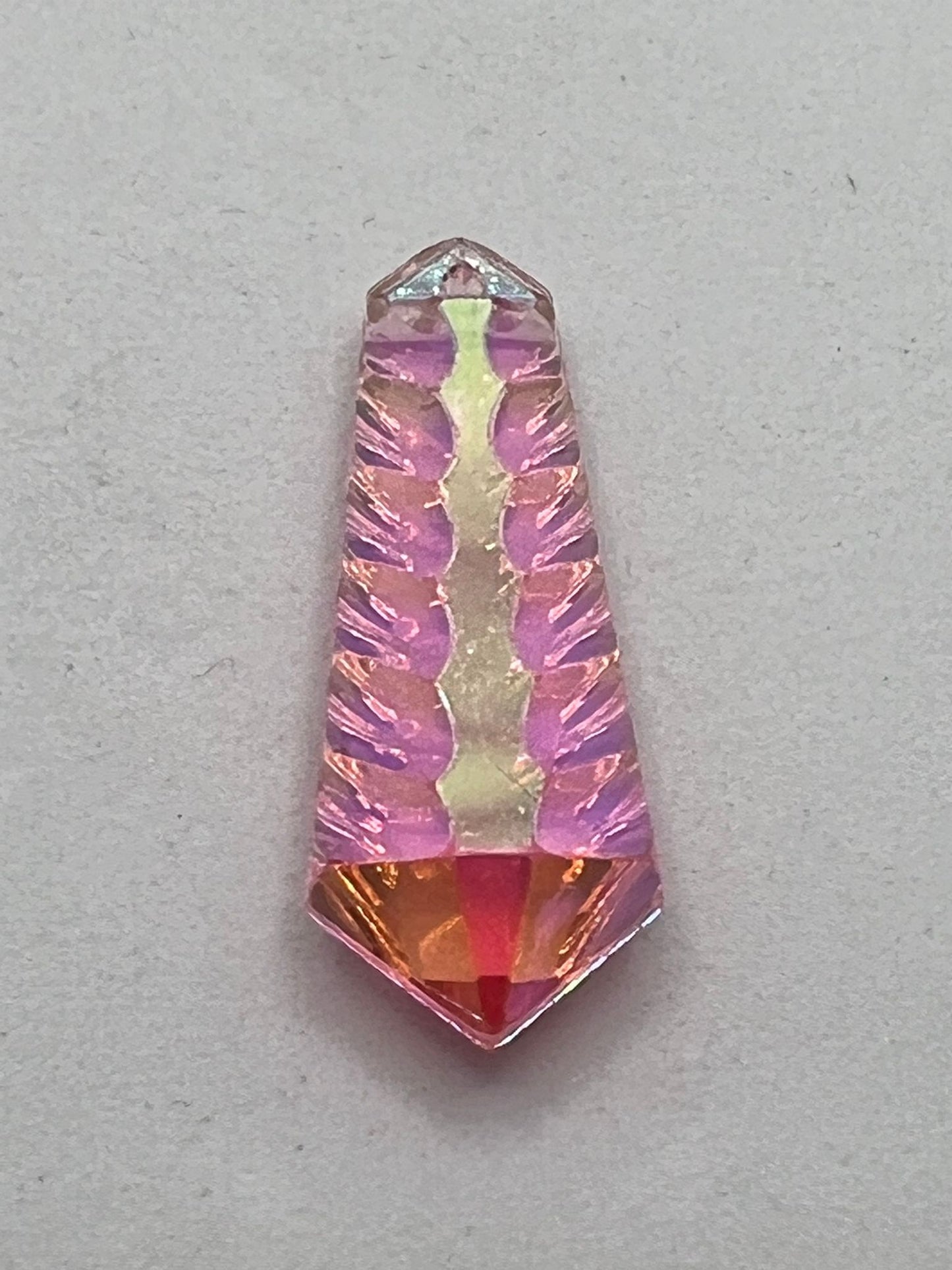 59252 Vintage Kunststoff Perle 32mm