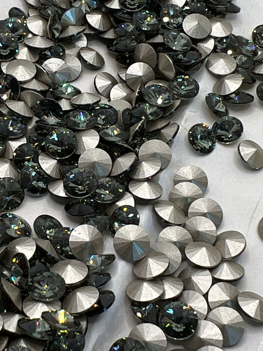 Swarovski® Rivoli Black Diamond 6mm