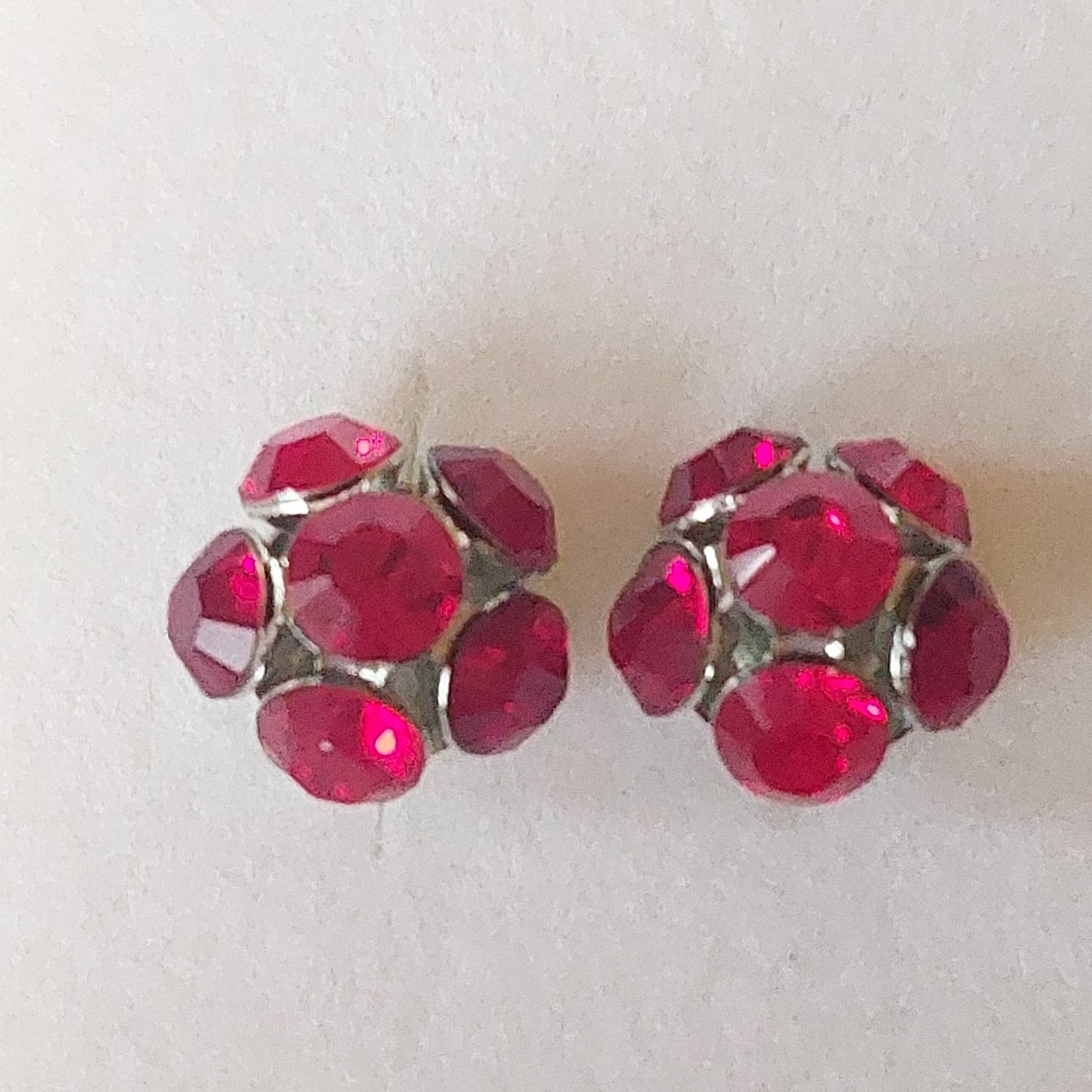 3874 Vintage Earring mit Swarovski Crystals