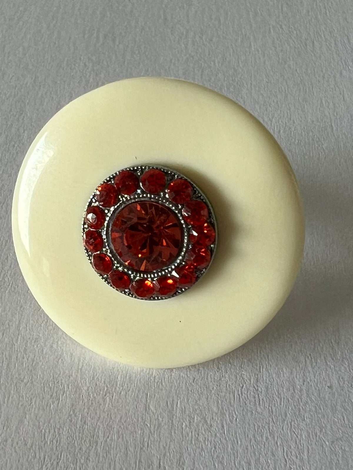 9725 Vintage Swarovski Kristallen Ring 27mm