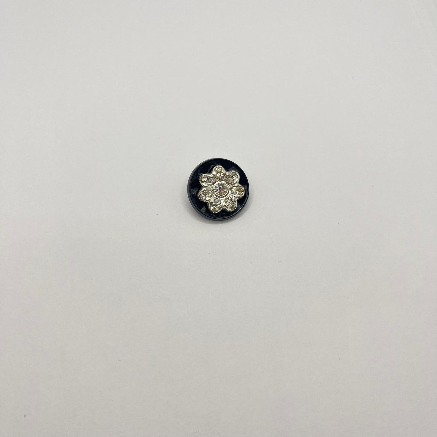4449 Vintage Kunststoff Swarovski Kristallen Knöpfe 21mm