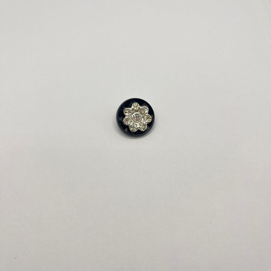 4449 Vintage Kunststoff Swarovski Kristallen Knöpfe 21mm