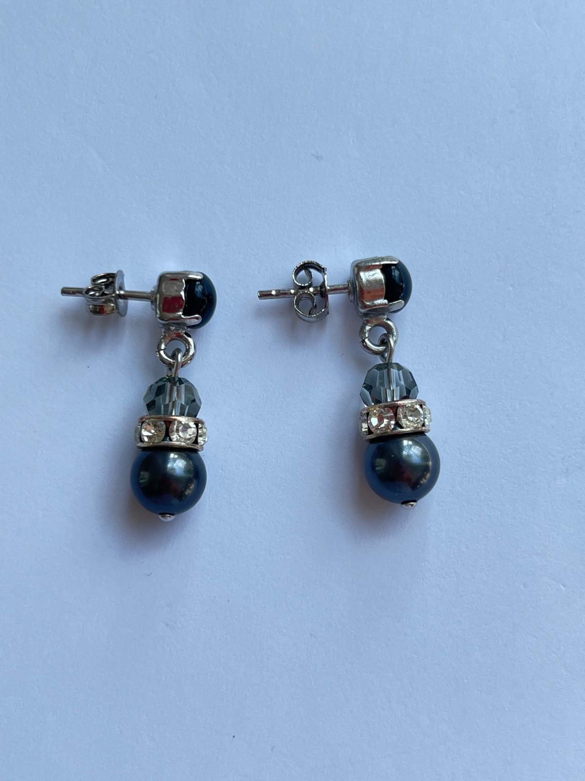 3067 Vintage Swarovski Kristallen Ohrhänger 26mm