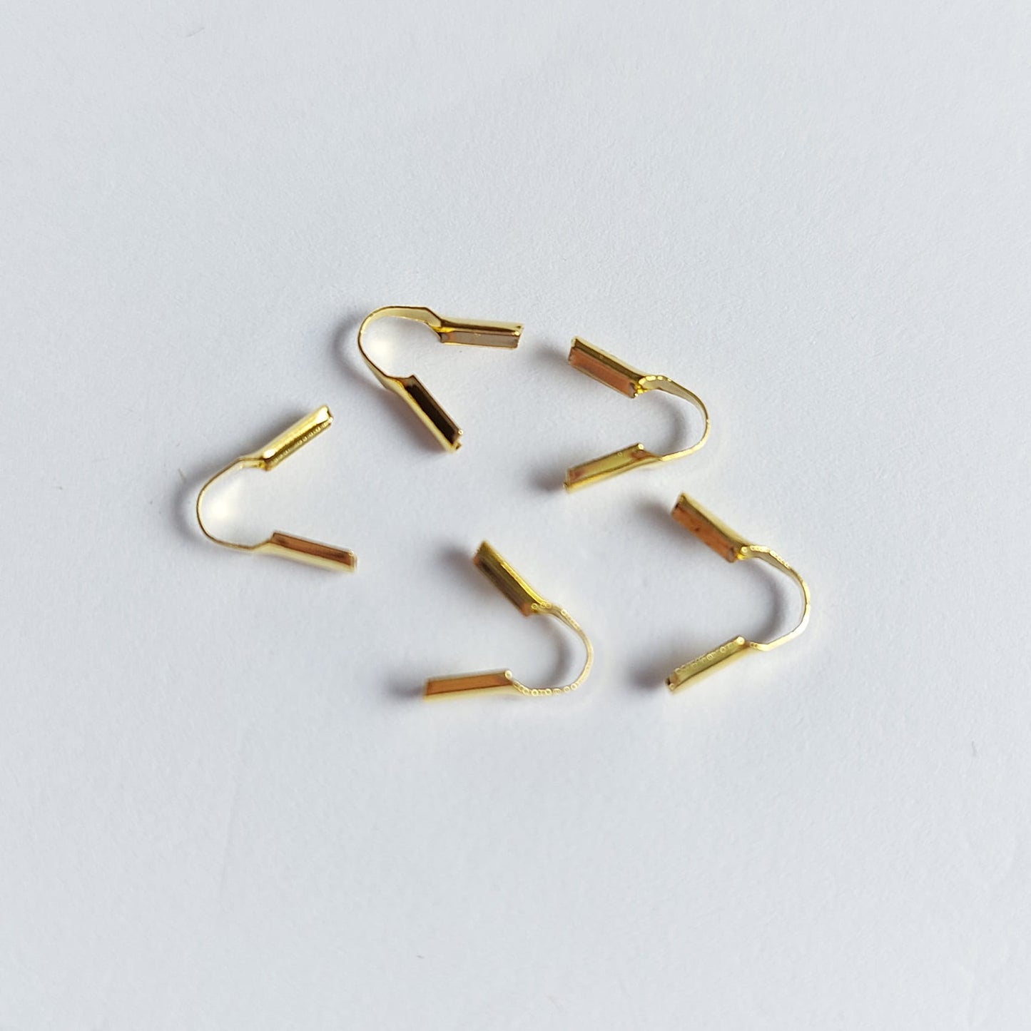 Endkappen für Ketten und Bänder Gold 1,5mm