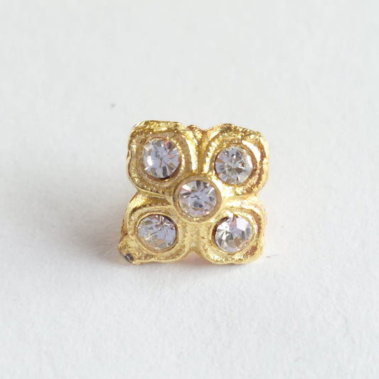 4068 Knopfe mit Swarovski Kristallen 8mm