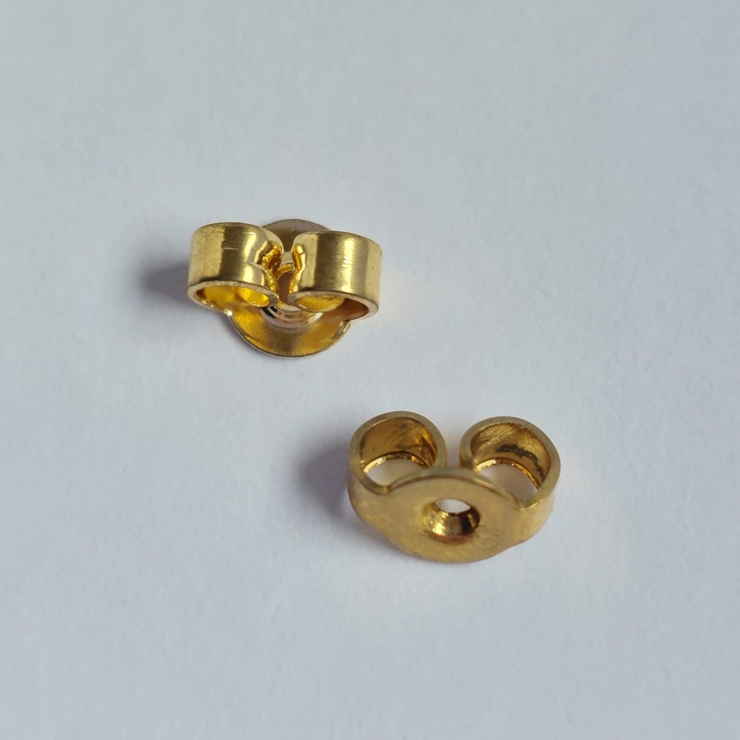 Ohrring Verschluss Gold 6mm 5 Stück