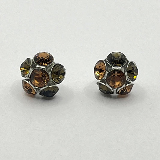 30677 Vintage Swarovski Kristallen Ohrhanger 9mm