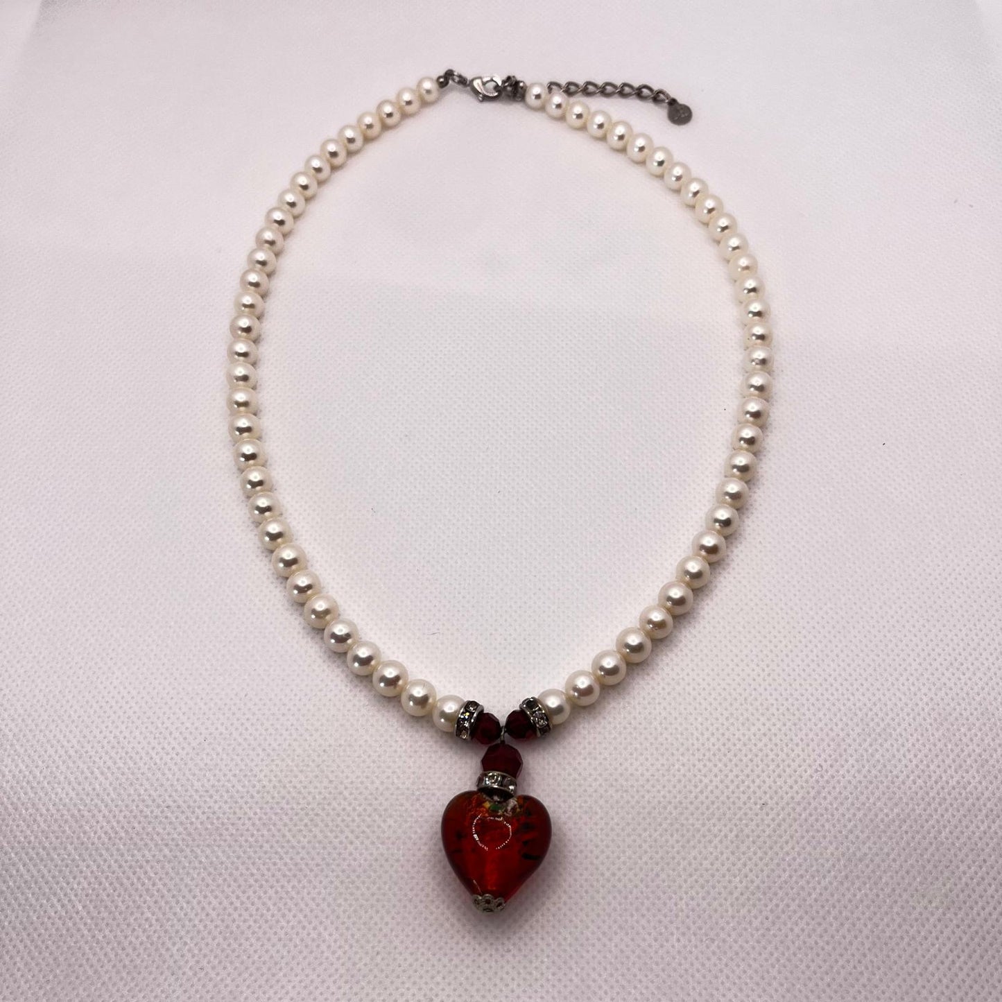 6253 Vintage Swarovski Kristallen Halsketten 45cm