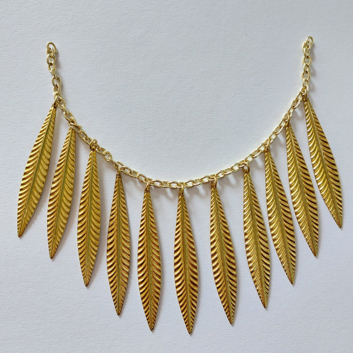 Blatt Trachten Schmuck 23mm