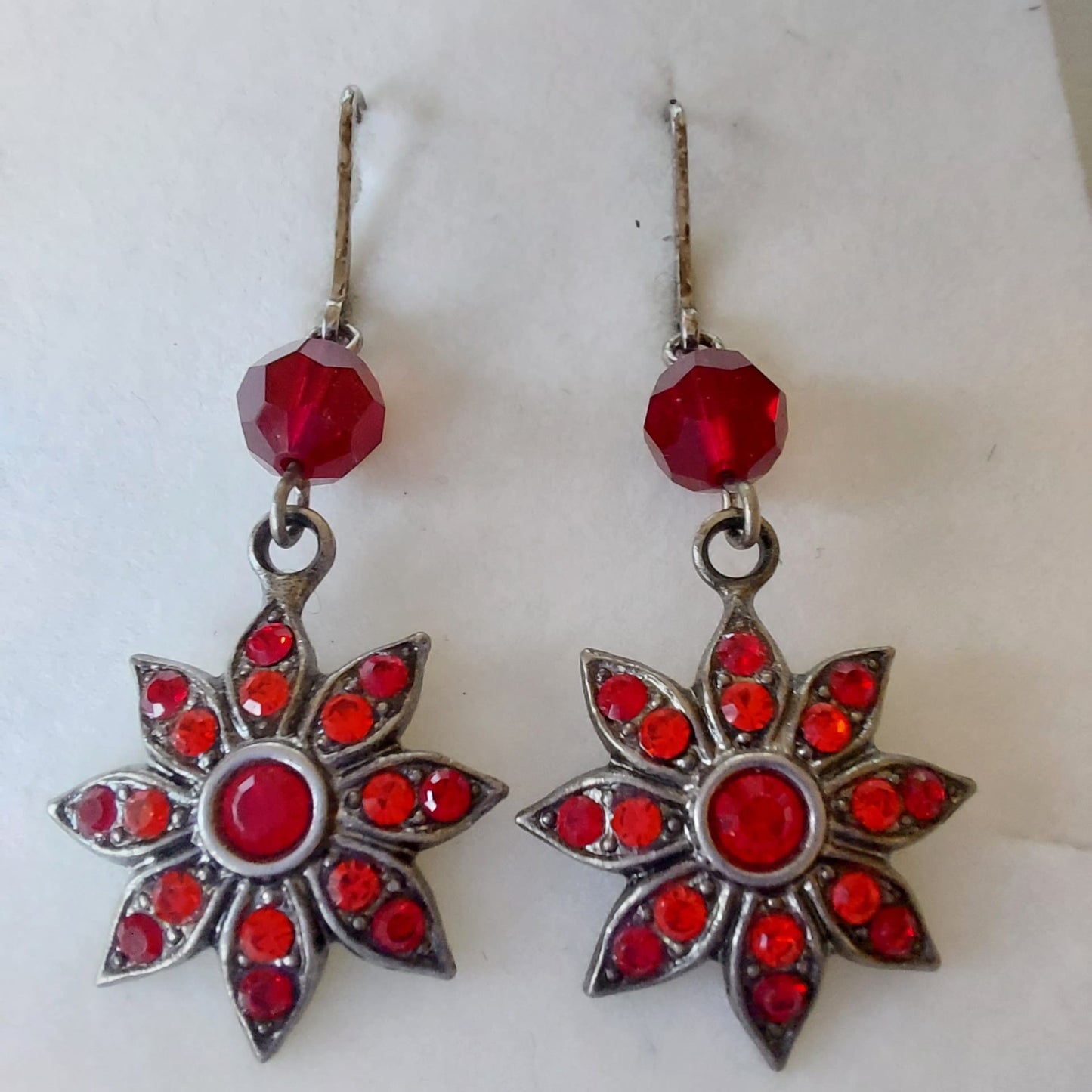 3832 Vintage Earring mit Swarovski Crystals