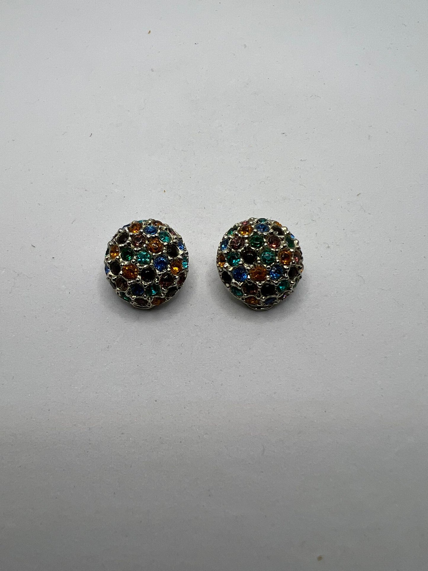 30543 Vintage Swarovski Kristallen Ohrclip 17mm