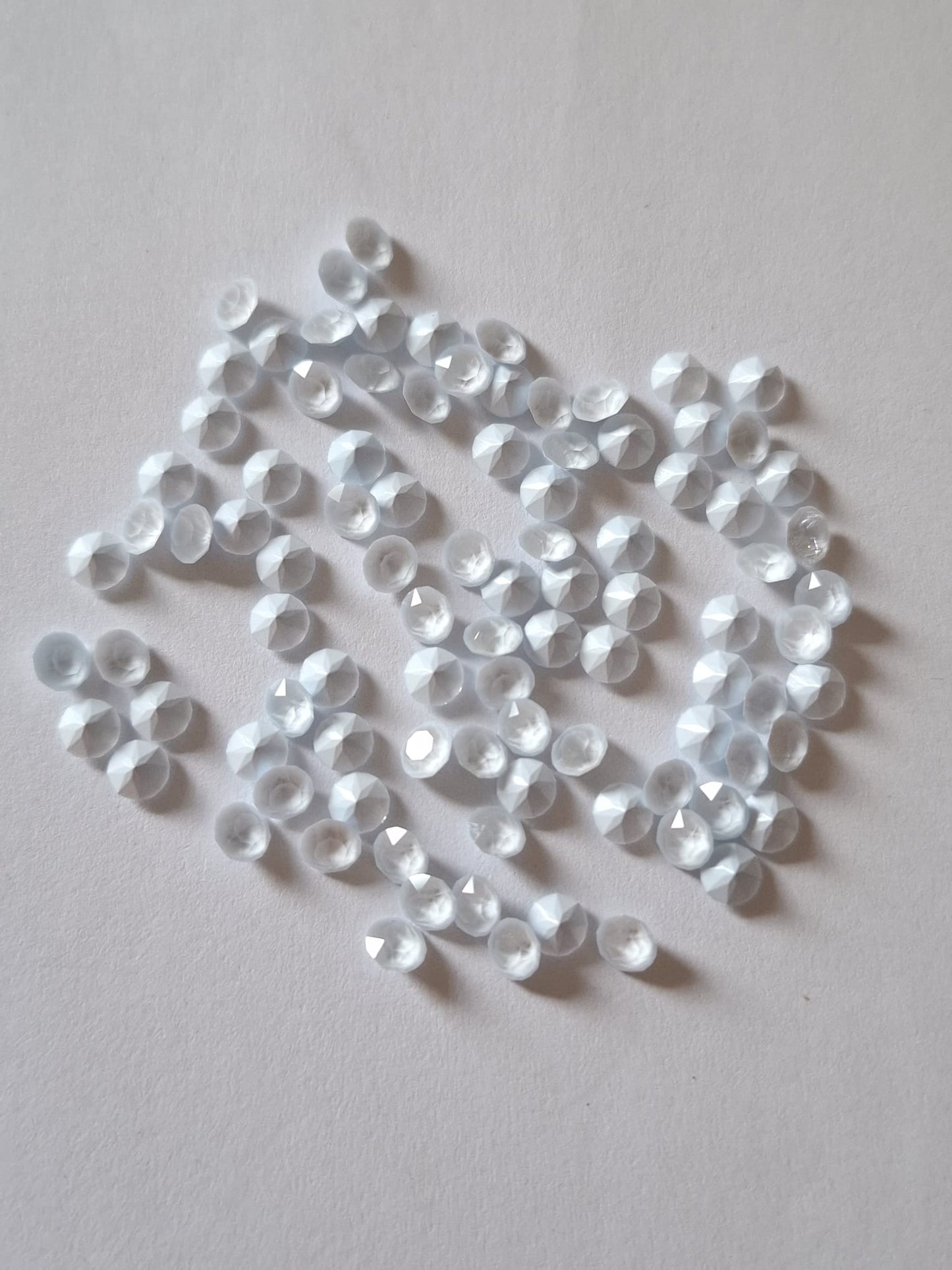 Swarovski® Chaton Powder Blue Unfoiled PP32