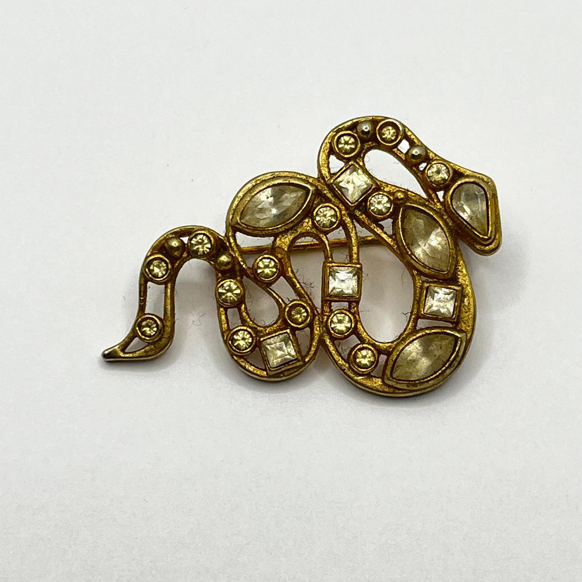 8824 Vintage Emaille Brosche 45mm