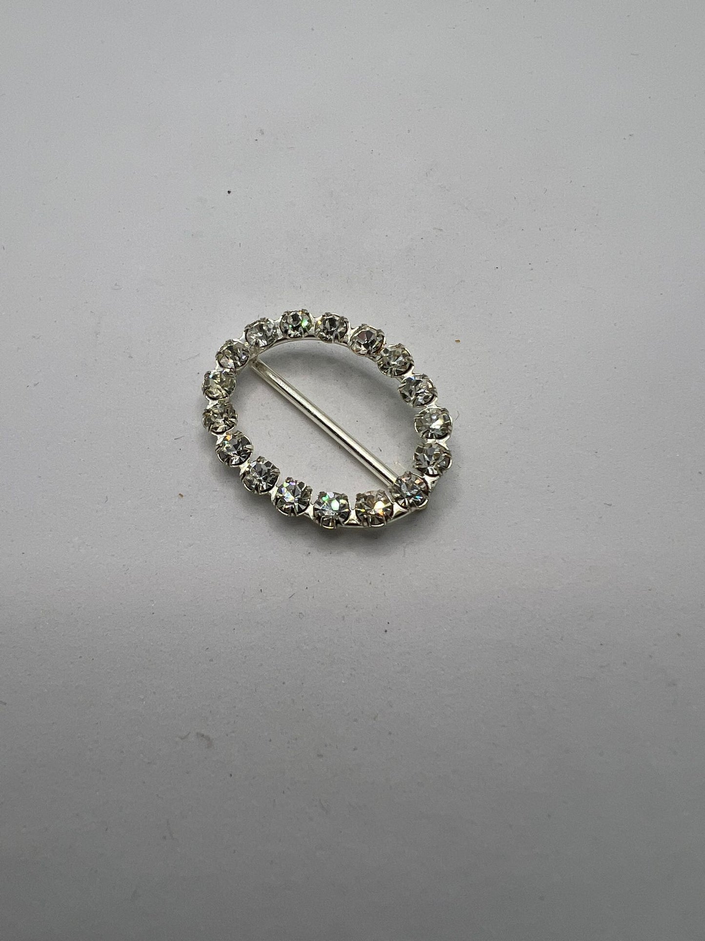 2478 Vintage Swarovski Kristallen Schalhalter 31mm