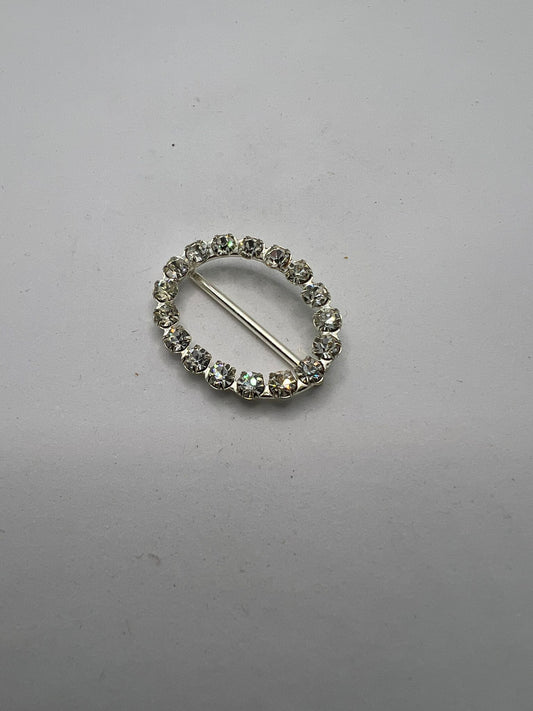 2478 Vintage Swarovski Kristallen Schalhalter 31mm