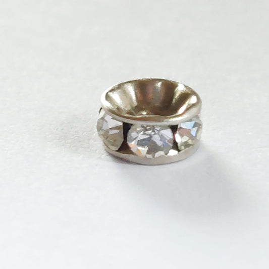 5150 Vintage Perle Zwischenteil Mit Swarovski Kristallen 5x2.4mm