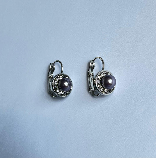 3088 Vintage Swarovski Kristallen Ohrhänger 10mm
