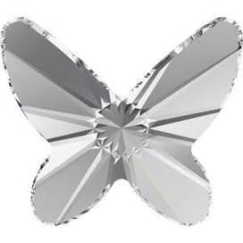 Swarovski® Nail Crystals Flat Butterfly Crystal 12mm