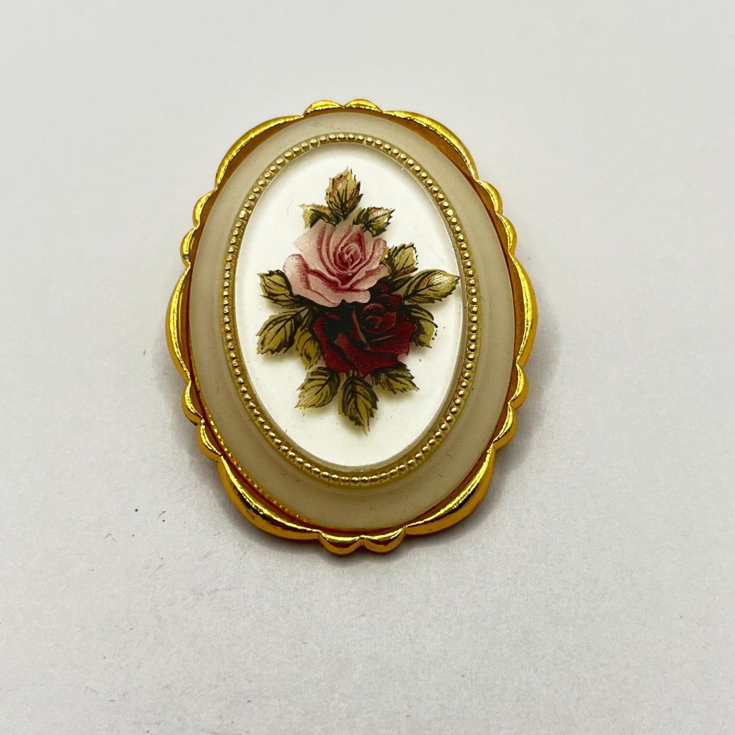2418 Vintage Cabochon Schalhalter 40mm