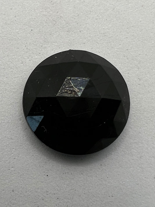 1117 Vintage Kunststoff Round Cabochon 18mm