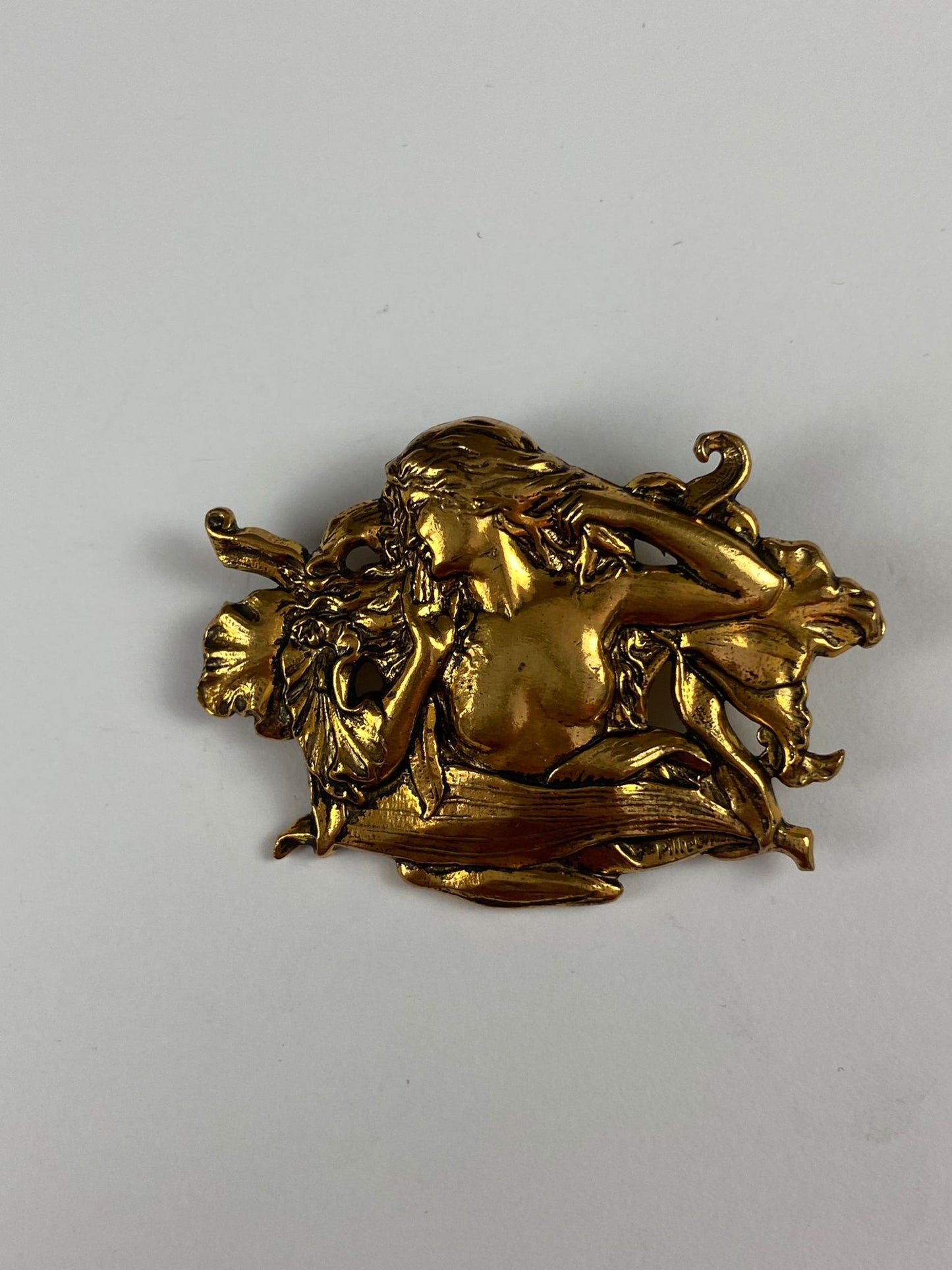 8300 Vintage Renaissance Brosche 49,5x35,5mm