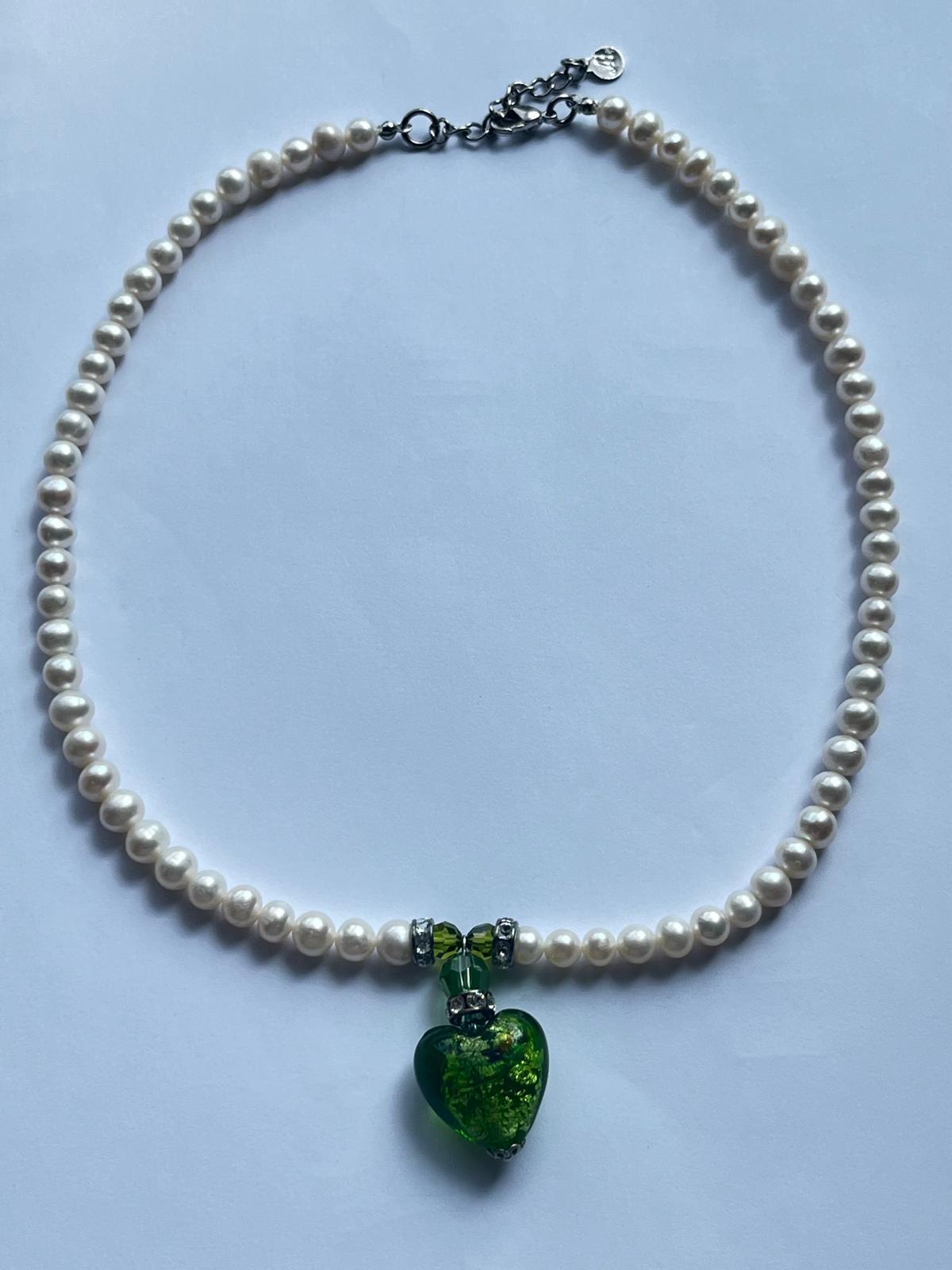 6086 Vintage Swarovski Kristallen Perlenkette 44cm