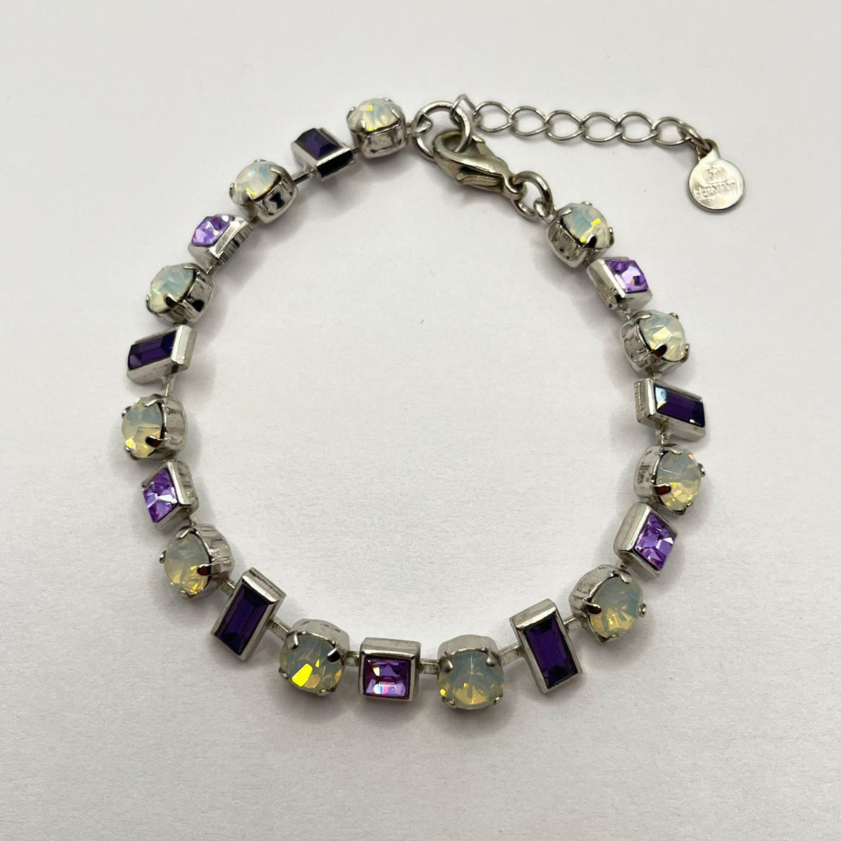 7022 Vintage Swarovski Kristallen Armband 18cm