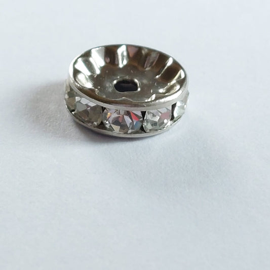 5145 Vintage Perle Zwischenteil Mit Swarovski Kristallen 10x3.3mm