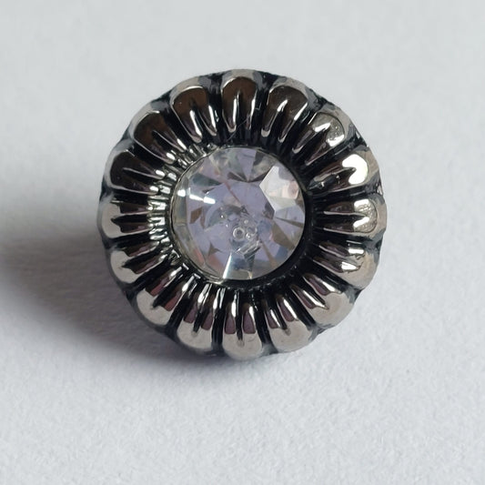 4305 Knopfe mit Swarovski Kristallen 13mm