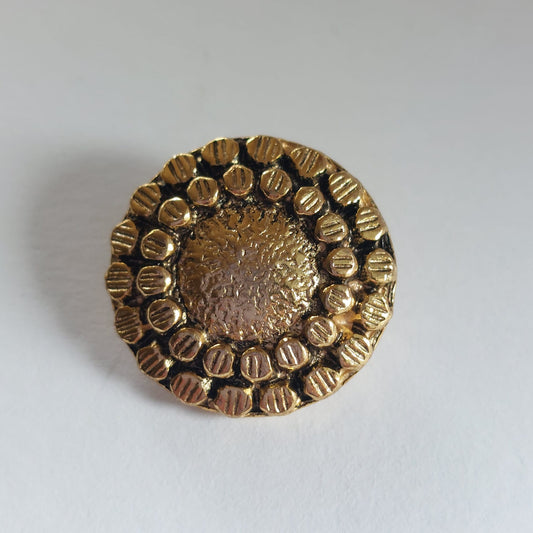 4117 Knopfe mit Swarovski Kristallen 20mm