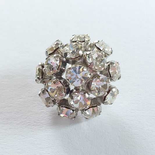 4199 Knopfe mit Swarovski Kristallen 20mm