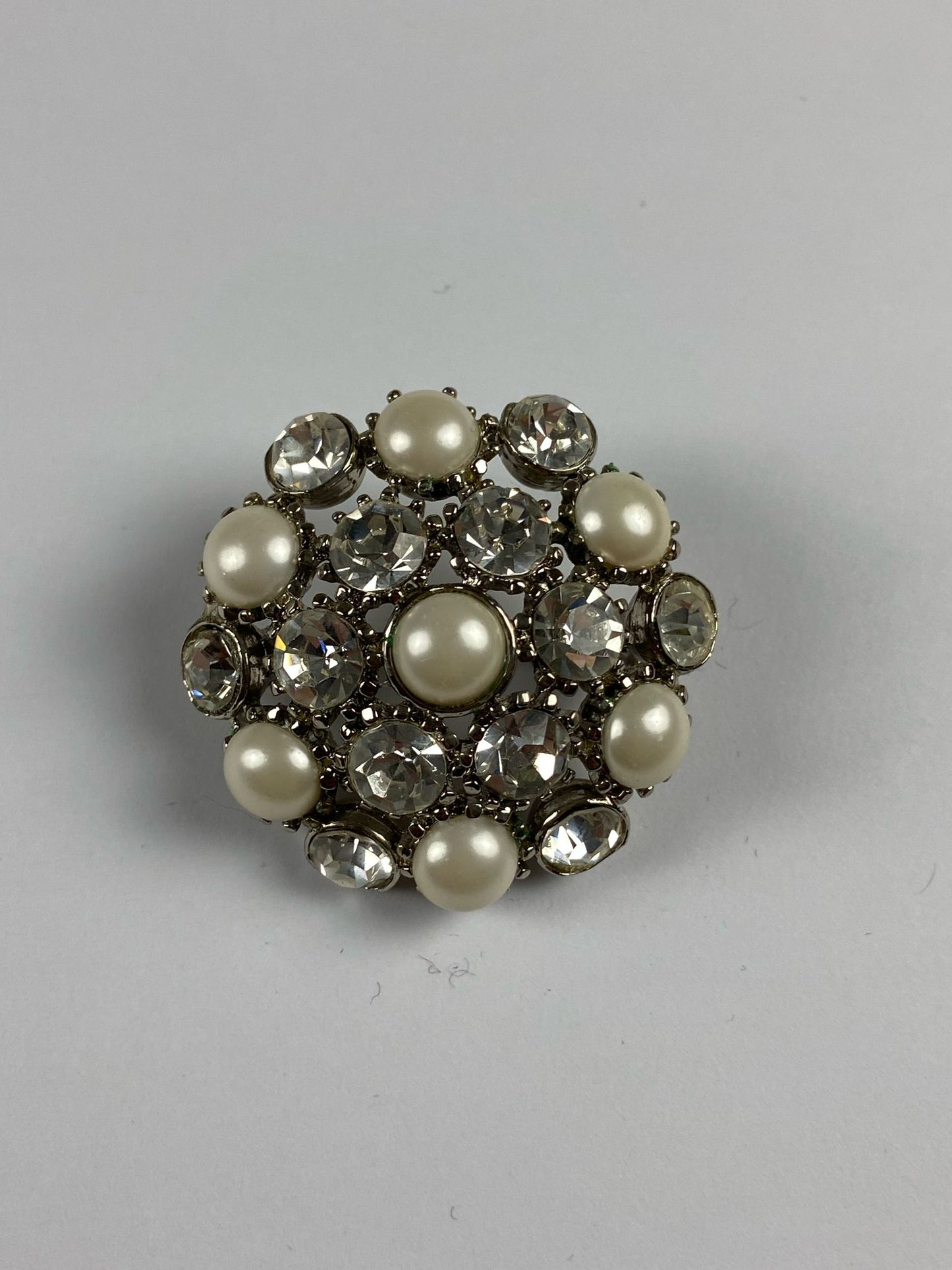 8728 Vintage Swarovski Kristallen Brosche 45mm