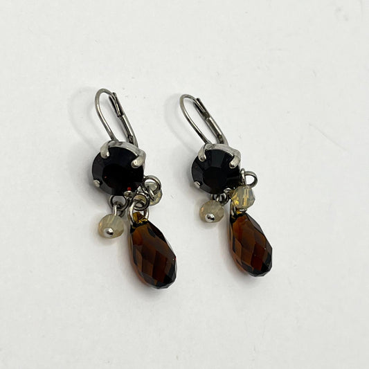 30639 Vintage Swarovski Kristallen Ohrhanger 27mm