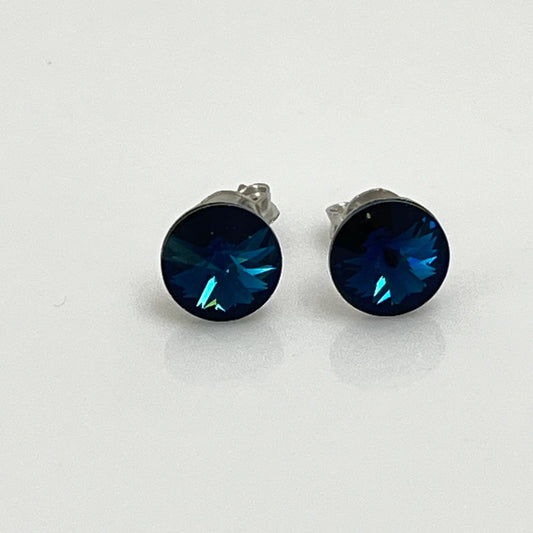 30366 Vintage Swarovski Kristallen Ohrstecker 5mm