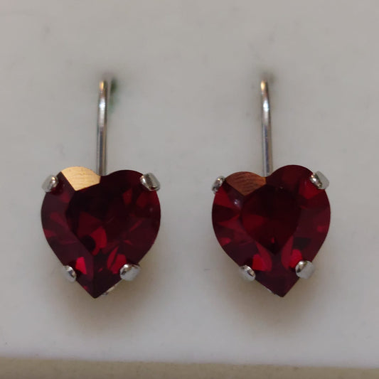 3861 Vintage Earring mit Swarovski Crystals