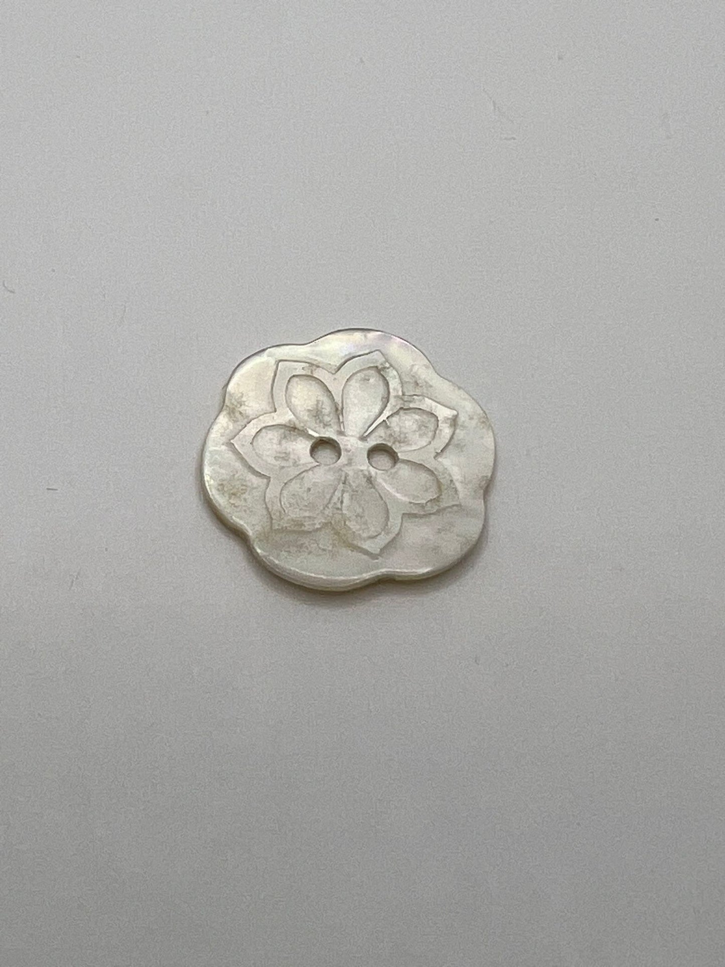 4738 Vintage Perlmutt Knopf 24mm