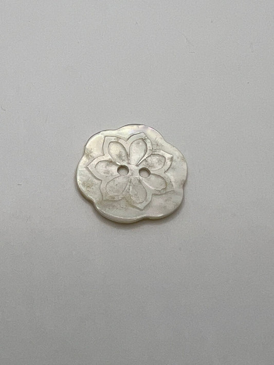 4738 Vintage Perlmutt Knopf 24mm