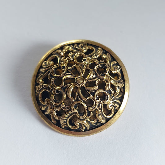 4125 Knopfe mit Swarovski Kristallen 24mm