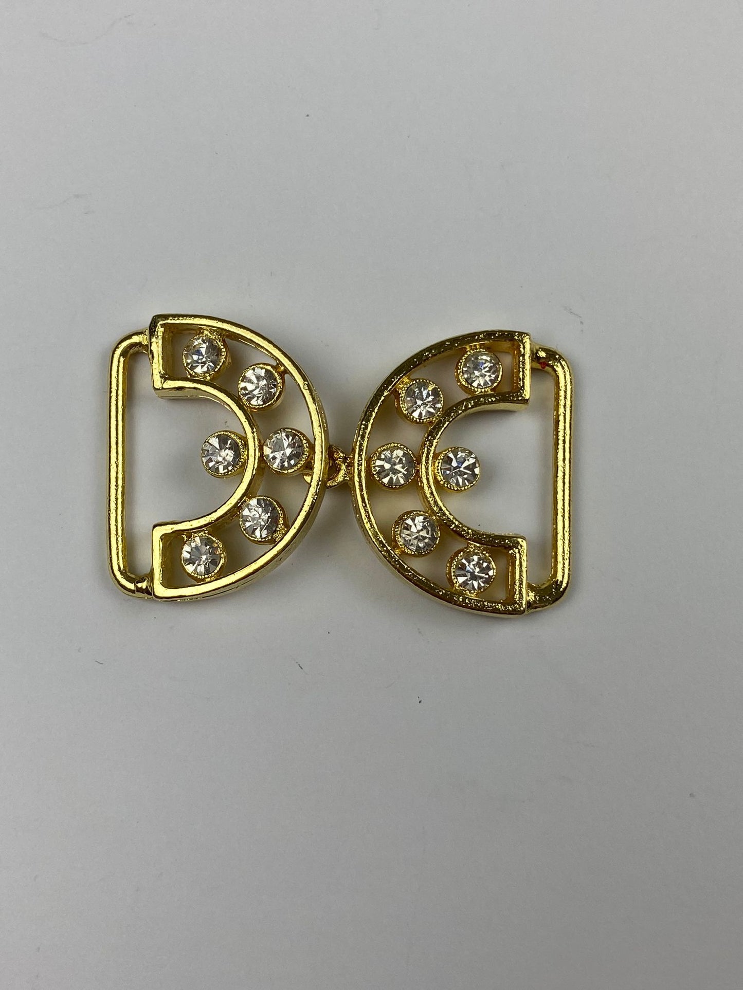 2383 Vintage Swarovski Kristallen Gürtelschnalle 45mm
