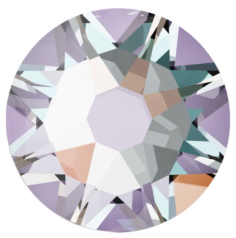 Swarovski® Nail Crystals Flat Rund Lavender DeLite SS12