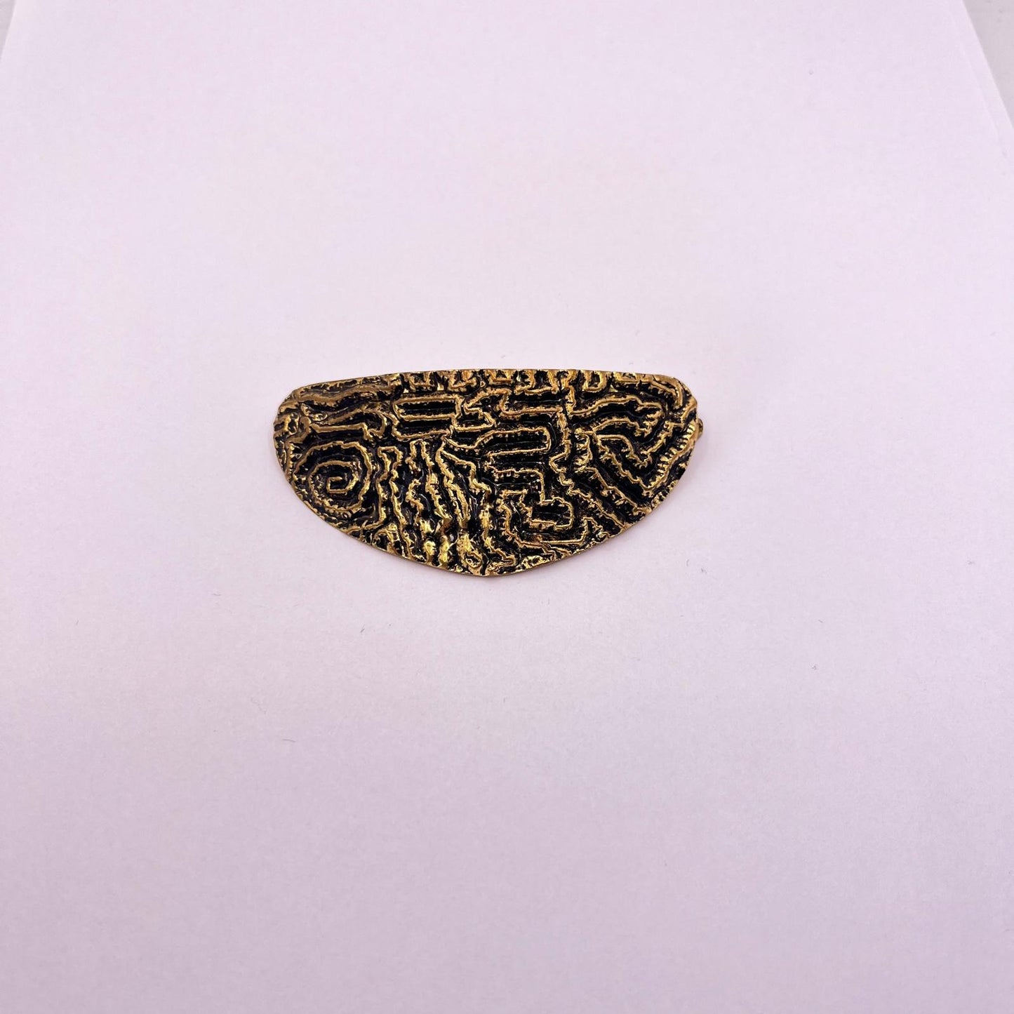 1506 Vintage Swarovski Kristallen Haarspange 69mm