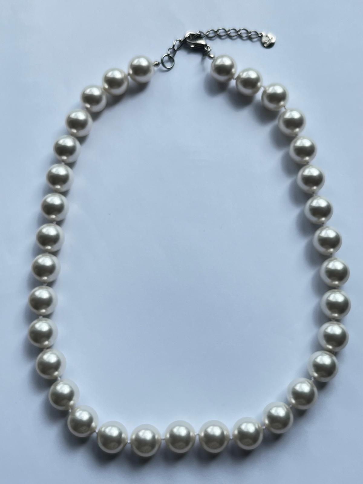 6097 Vintage Swarovski Kristallen Perlenkette 47cm