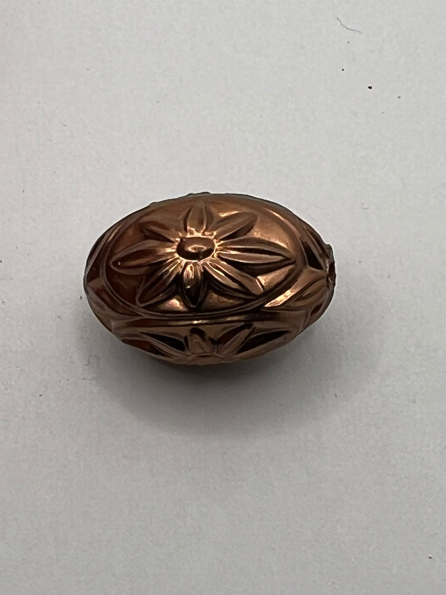 59488 Vintage Plated Perle 19mm