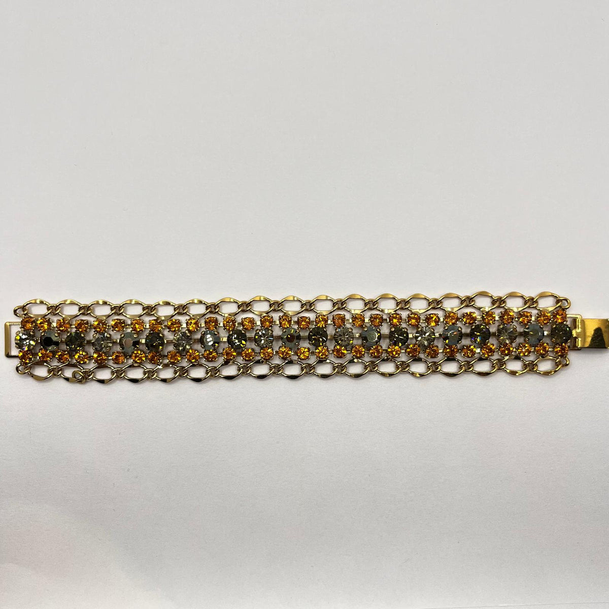 7013 Vintage Swarovski Kristallen Armband 18cm