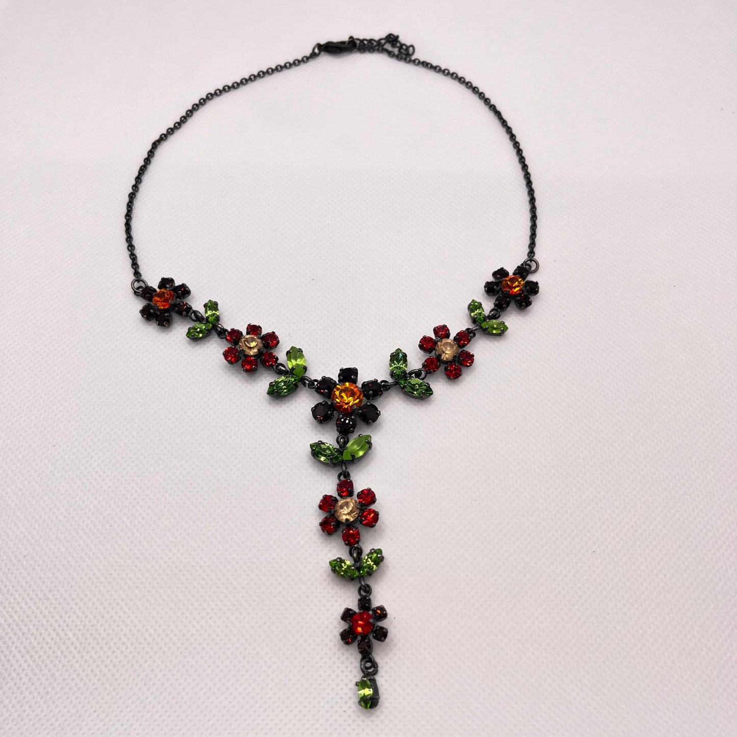 6269 Vintage Swarovski Kristallen Halsketten 41cm